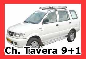 Innova Crysta tavera rentals tavera hired for Innova Crysta alternate 9 seater